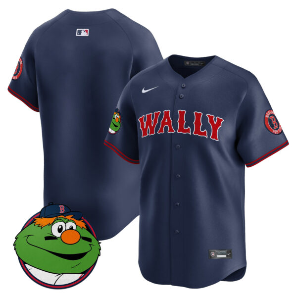 Men's Boston Red Sox Wally Vapor Premier Limited Jersey - All Stitched - Image 28