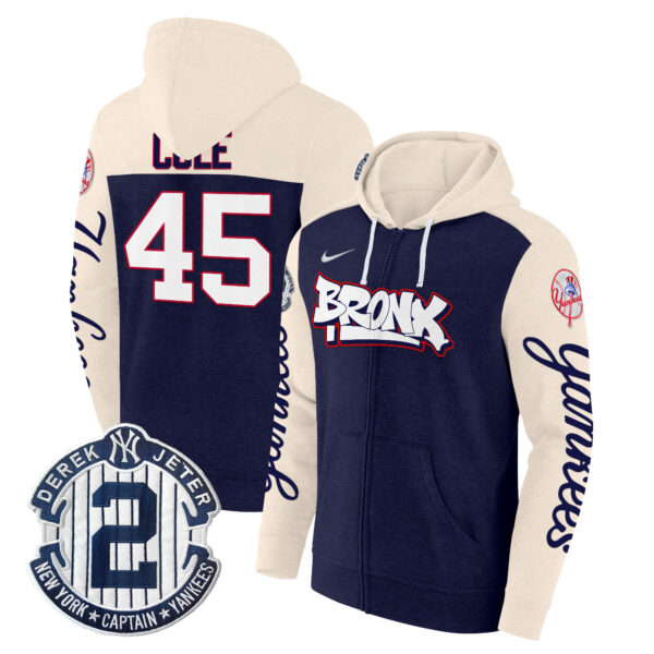 Men's New York Yankees The Bronx Graffiti Zip Hoodie - Stitched - Image 13