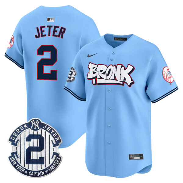 Unisex New York Yankees The Bronx Graffiti Vapor Premier Limited Jersey V4 - All Stitched - Image 4