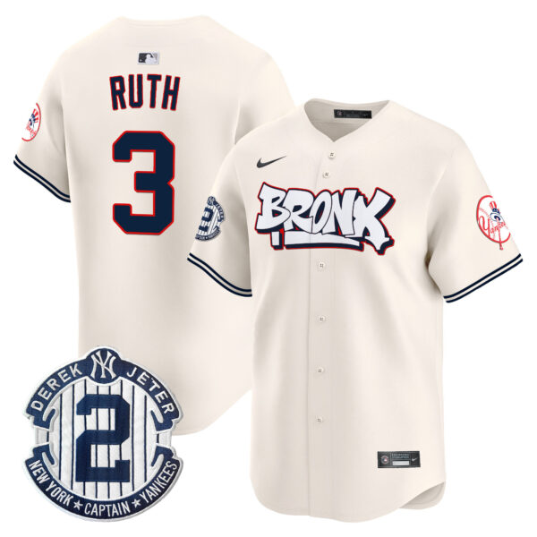 Unisex New York Yankees The Bronx Graffiti Vapor Premier Limited Jersey V4 - All Stitched - Image 19