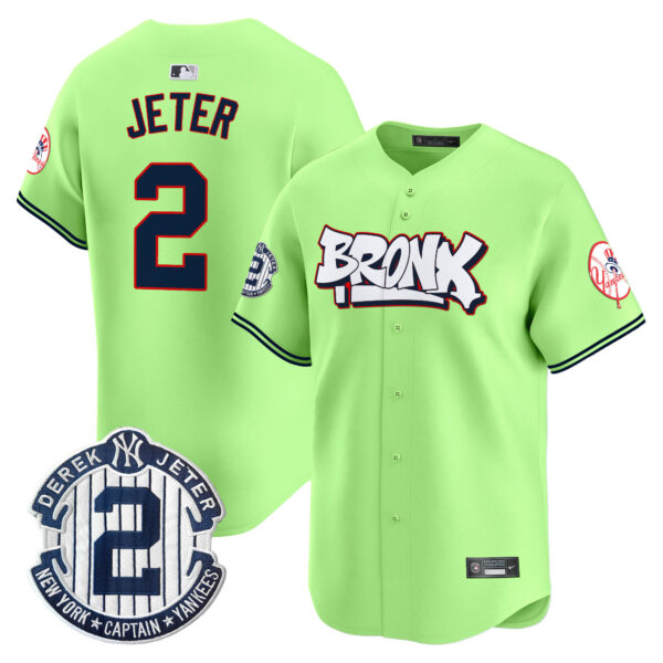 Unisex New York Yankees The Bronx Graffiti Vapor Premier Limited Jersey V4 - All Stitched - Image 36