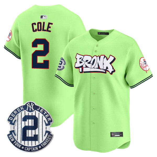 Unisex New York Yankees The Bronx Graffiti Vapor Premier Limited Jersey V4 - All Stitched - Image 37
