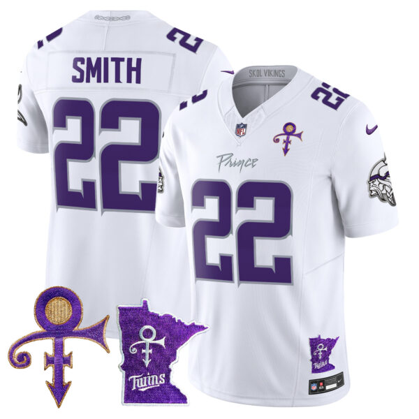 Men's Minnesota Vikings 2024 Prince Vapor Limited Jersey V2 - All Stitched - Image 7