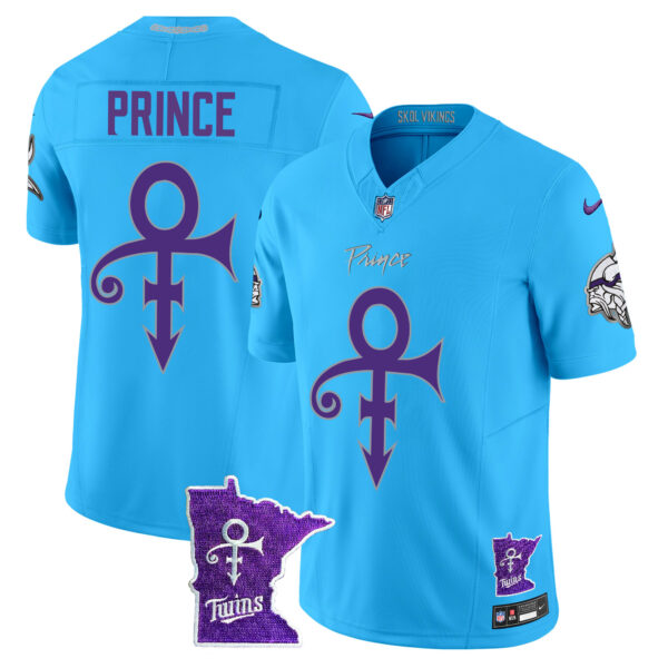 Men's Minnesota Vikings 2024 Prince Vapor Limited Jersey V2 - All Stitched - Image 41