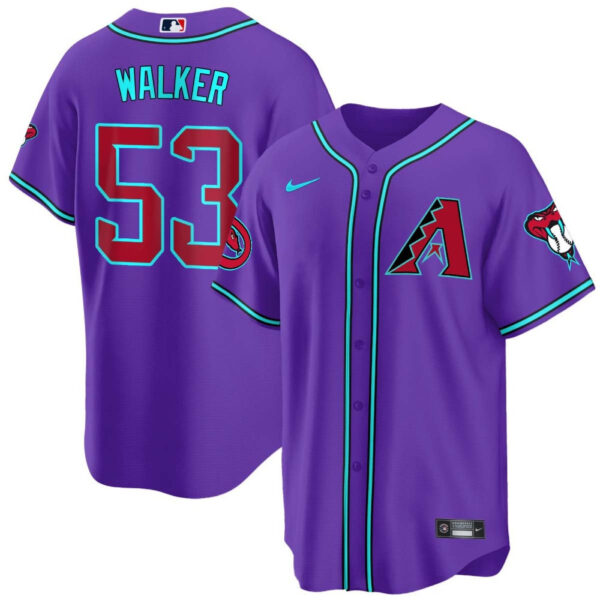 Men's Arizona Diamondbacks 2024 Cool Base Jersey V2 - All Stitched - Image 4