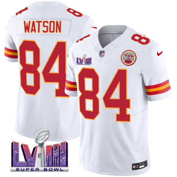 Men's Chiefs Super Bowl LVIII Patch Vapor Jersey - All Stitched - Image 47