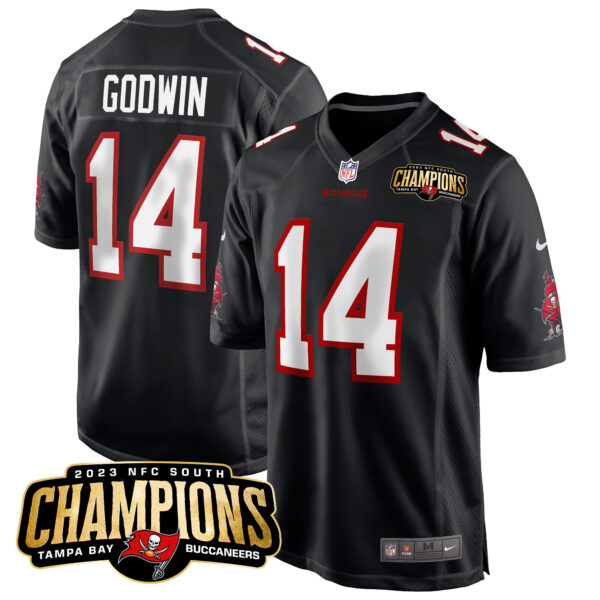 Men's Buccaneers 2023 NFC South Champions Patch Game Jersey - All Stitched - Image 3