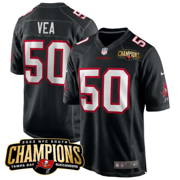 Men's Buccaneers 2023 NFC South Champions Patch Game Jersey - All Stitched - Image 5