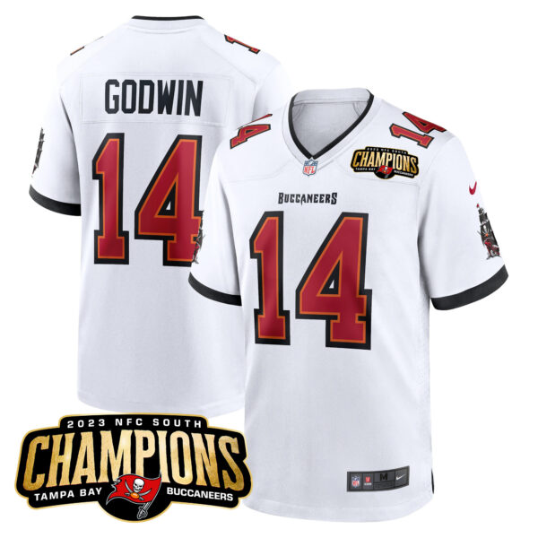 Men's Buccaneers 2023 NFC South Champions Patch Game Jersey - All Stitched - Image 17