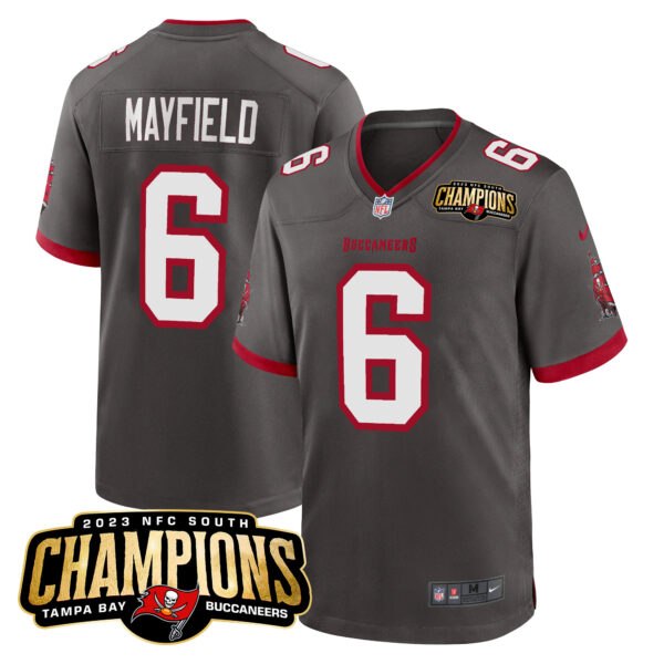 Men's Buccaneers 2023 NFC South Champions Patch Game Jersey - All Stitched - Image 25
