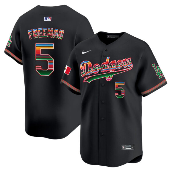 Men's Los Angeles Dodgers Mexico Vapor Premier Limited Jersey - All Stitched - Image 20