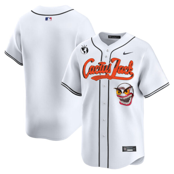 Men's Houston Astros Cactus Jack Vapor Premier Limited Jersey - Stitched - Image 18