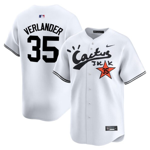 Men's Houston Astros Cactus Jack Vapor Premier Limited Jersey V2 - Stitched - Image 16