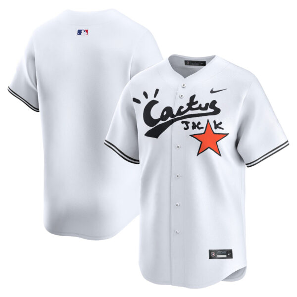 Men's Houston Astros Cactus Jack Vapor Premier Limited Jersey V2 - Stitched - Image 18