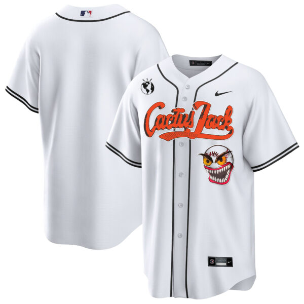 Men's Houston Astros Cactus Jack Cool Base Jersey - Stitched - Image 18