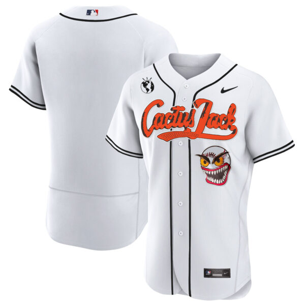 Men's Houston Astros Cactus Jack Flex Base Jersey - Stitched - Image 18