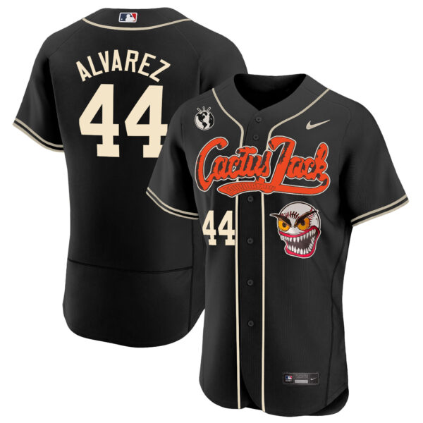Men's Houston Astros Cactus Jack Flex Base Jersey - Stitched - Image 24