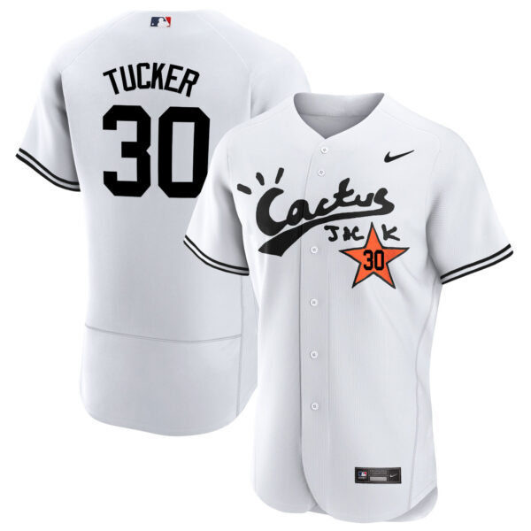 Men's Houston Astros Cactus Jack Flex Base Jersey V2 - Stitched - Image 17