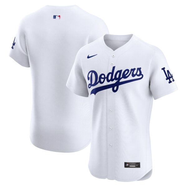 Men's Los Angeles Dodgers Premier Elite Jersey - All Stitched - Image 10