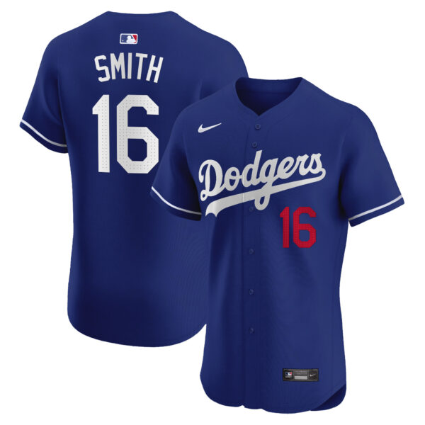 Men's Los Angeles Dodgers Premier Elite Jersey - All Stitched - Image 15