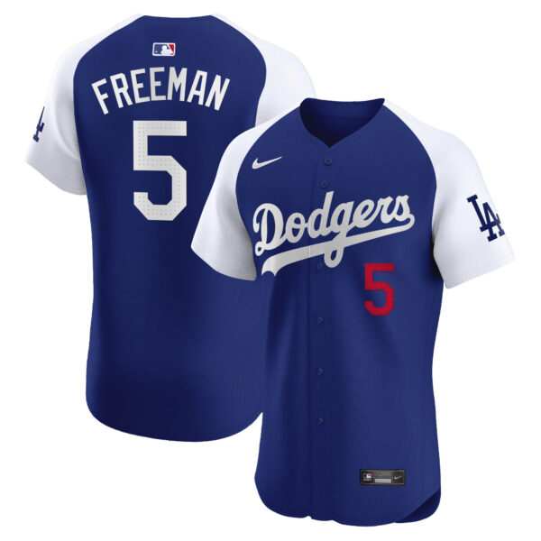 Men's Los Angeles Dodgers Premier Elite Jersey - All Stitched - Image 32