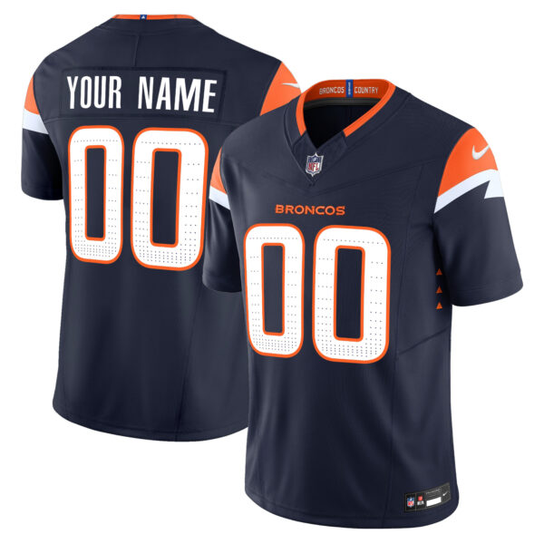 Denver Broncos 2024 Vapor Limited Custom Jersey - All Stitched - Image 3