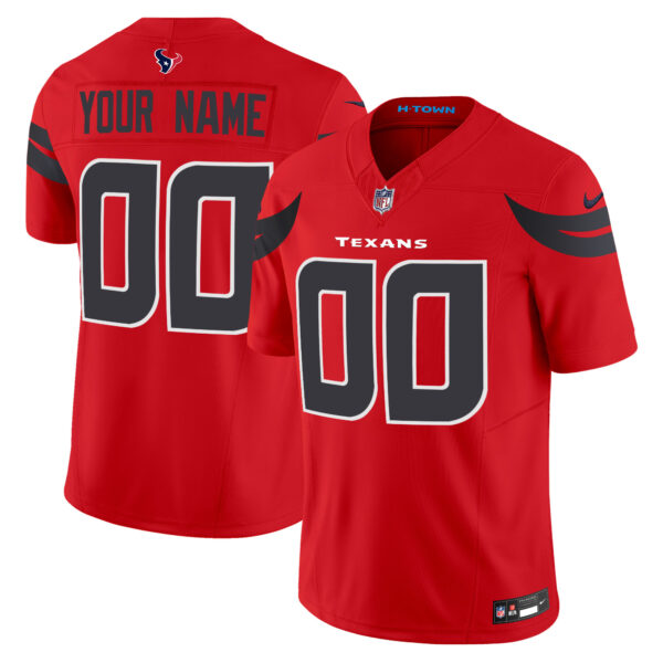 Houston Texans 2024 Vapor Limited Custom Jersey V2 - All Stitched - Image 3