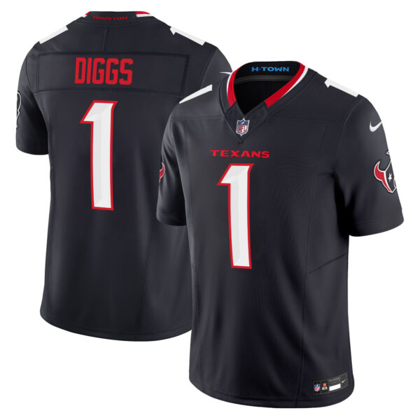 Men's Houston Texans 2024 Vapor Limited Jersey - All Stitched - Image 11