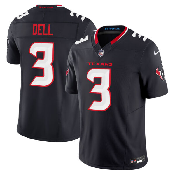 Men's Houston Texans 2024 Vapor Limited Jersey - All Stitched - Image 13