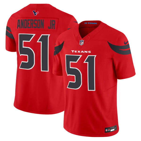 Men's Houston Texans 2024 Vapor Limited Jersey - All Stitched - Image 25