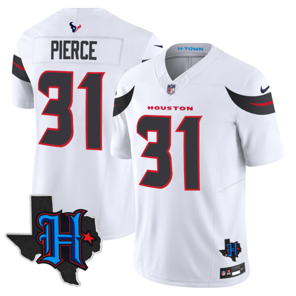 Men's Houston Texans 2024 Texas Patch Vapor Limited Jersey - All Stitched - Image 33