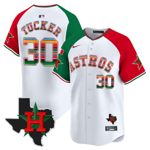 Men's Astros Mexico Texas Patch Vapor Premier Limited Jersey V2 - All Stitched - Image 46