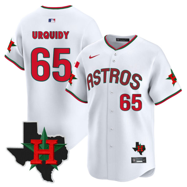 Men's Astros Mexico Texas Patch Vapor Premier Limited Jersey V3 - All Stitched - Image 15
