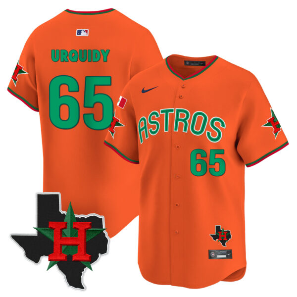 Men's Astros Mexico Texas Patch Vapor Premier Limited Jersey V3 - All Stitched - Image 23
