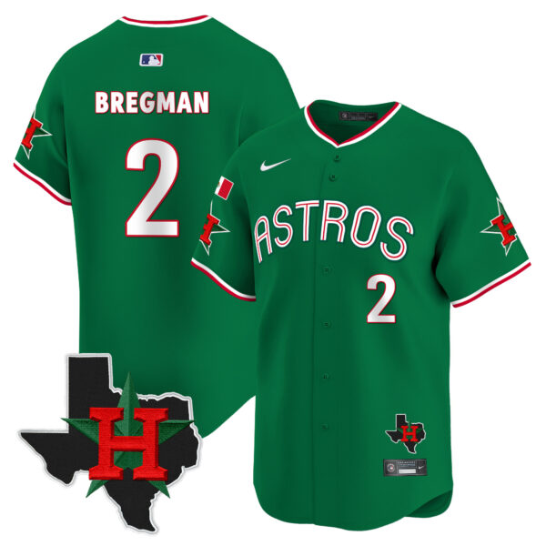 Men's Astros Mexico Texas Patch Vapor Premier Limited Jersey V3 - All Stitched - Image 26