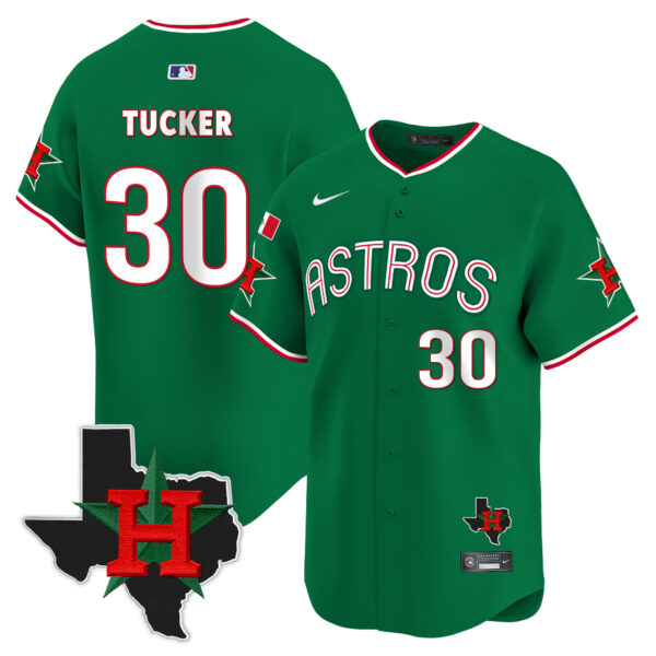 Men's Astros Mexico Texas Patch Vapor Premier Limited Jersey V3 - All Stitched - Image 30