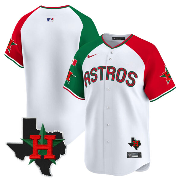 Men's Astros Mexico Texas Patch Vapor Premier Limited Jersey V3 - All Stitched - Image 48