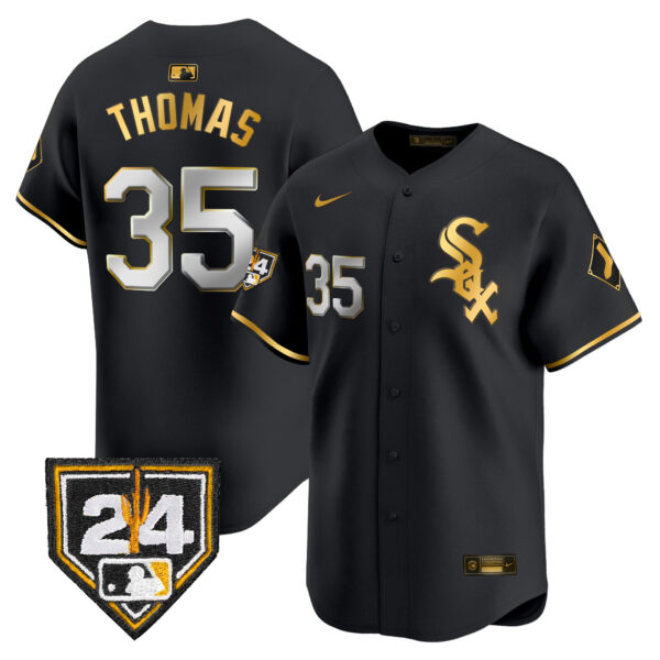 Men's Chicago White Sox 2024 Spring Training Patch Vapor Premier Limited Jersey - All Stitched - Image 5