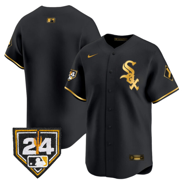 Men's Chicago White Sox 2024 Spring Training Patch Vapor Premier Limited Jersey - All Stitched - Image 6