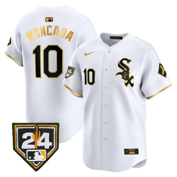 Men's Chicago White Sox 2024 Spring Training Patch Vapor Premier Limited Jersey - All Stitched - Image 8