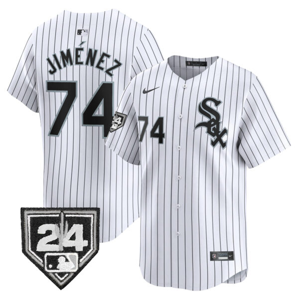 Men's Chicago White Sox 2024 Spring Training Patch Vapor Premier Limited Jersey - All Stitched - Image 15