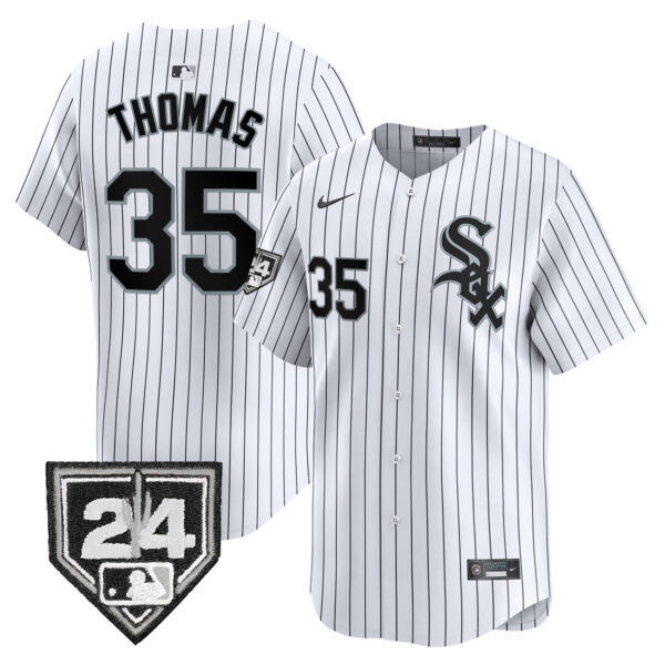 Men's Chicago White Sox 2024 Spring Training Patch Vapor Premier Limited Jersey - All Stitched - Image 17