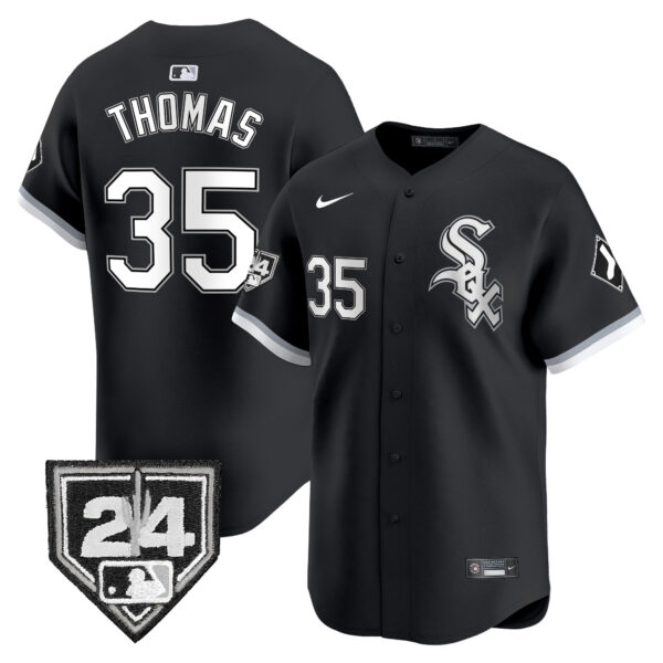Men's Chicago White Sox 2024 Spring Training Patch Vapor Premier Limited Jersey - All Stitched - Image 23
