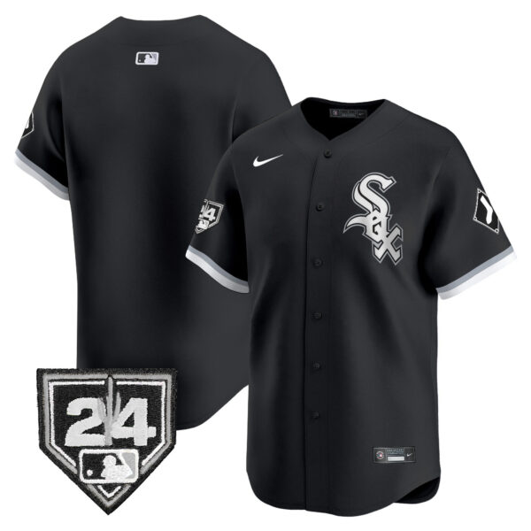 Men's Chicago White Sox 2024 Spring Training Patch Vapor Premier Limited Jersey - All Stitched - Image 24
