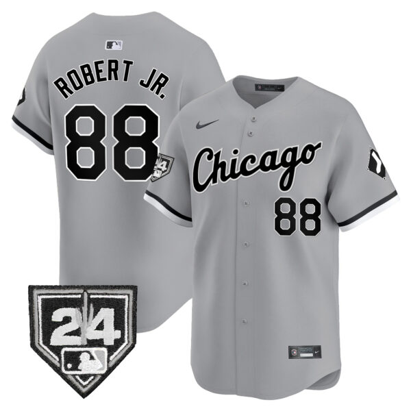 Men's Chicago White Sox 2024 Spring Training Patch Vapor Premier Limited Jersey - All Stitched - Image 25
