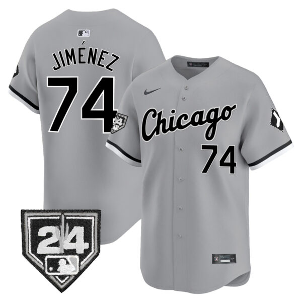 Men's Chicago White Sox 2024 Spring Training Patch Vapor Premier Limited Jersey - All Stitched - Image 27