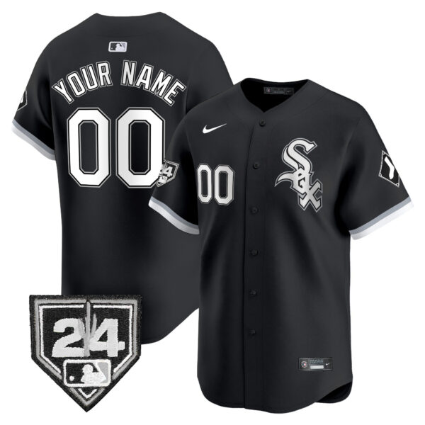 Chicago White Sox 2024 Spring Training Patch Vapor Premier Limited Custom Jersey - All Stitched - Image 4
