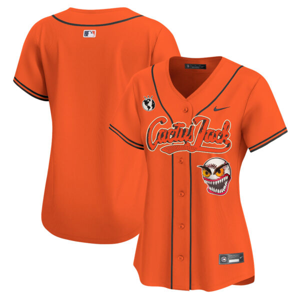 Women's Houston Astros Cactus Jack Vapor Premier Limited Jersey - Stitched - Image 36