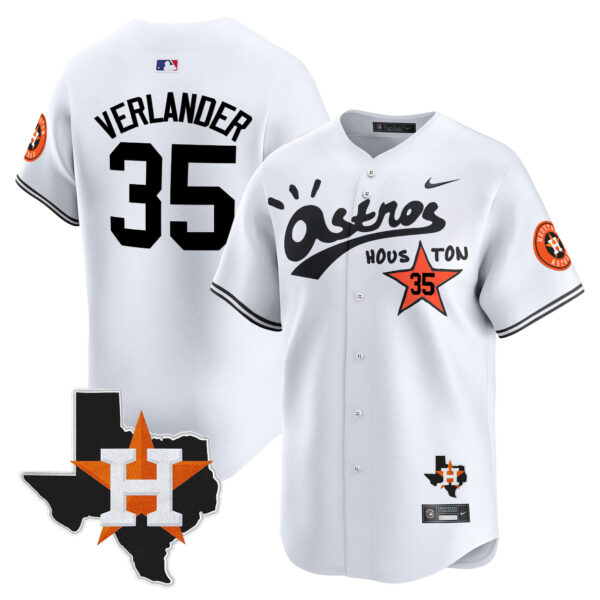 Men's Houston Astros Cactus Jack Style Vapor Premier Limited Jersey - Stitched - Image 25