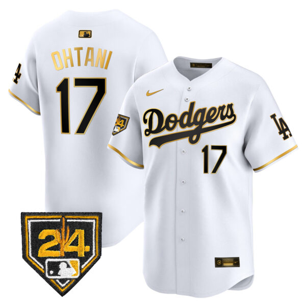 Men's Dodgers 2024 Spring Training Patch Vapor Premier Limited Jersey - All Stitched - Image 11